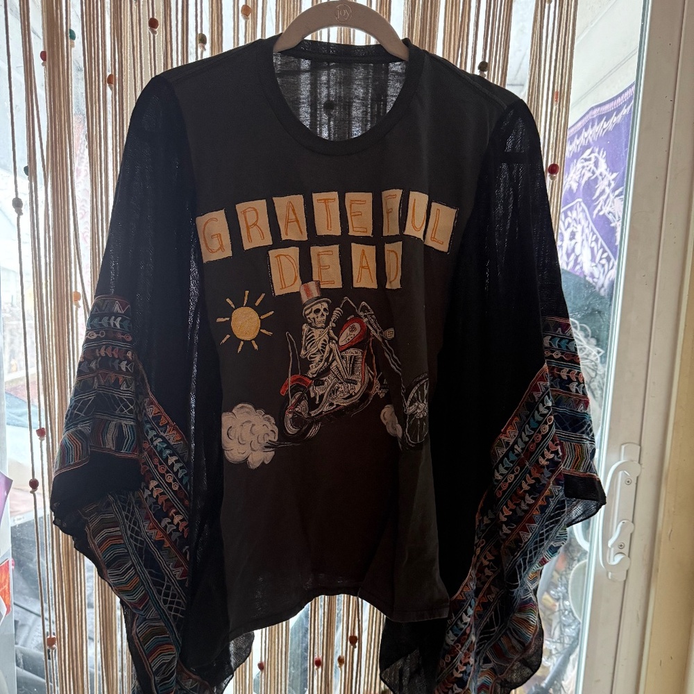 Grateful Dead poncho shirt